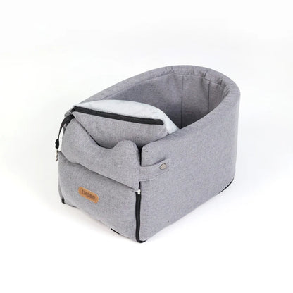 Portable Dog Carrier and Safety Travel Bed for Small Dogs and Cats