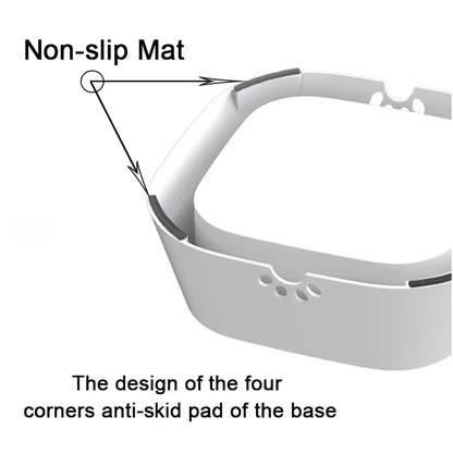 Non-Spill Floating Dog and Cat Water Bowl - Anti-Overflow Plastic Dispenser