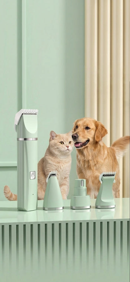 4-in-1 Fellpflege-Set für Hunde & Katzen