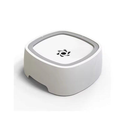 Non-Spill Floating Dog and Cat Water Bowl - Anti-Overflow Plastic Dispenser